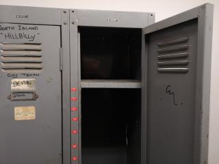 2-Door Steel Workshop Personnel Locker Unit