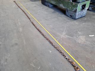 Large Single Leg Lifting Chain, 5.9m Length
