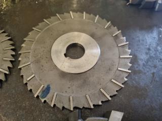 6 Milling Machine Blades 