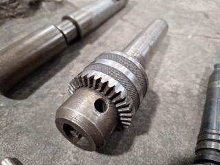 Assortment of Lathe and Drill Parts