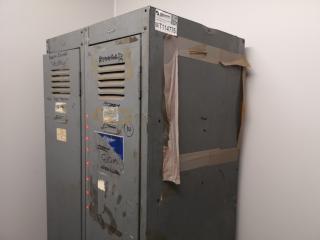 2-Door Steel Workshop Personnel Locker Unit