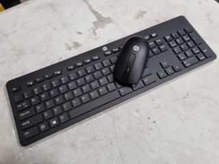 4x Cordless & Corded Keyboards + 1x Mouse by HP and Dell