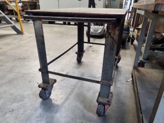 Heavy Duty All Steel Workshop Table Trolley