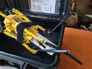 Wohler Cemera Centering Guide Skid Assembly