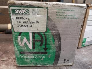 4x Partial Spools of Assorted MIG Welding Wire