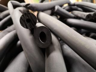 Huge Lot of Plumbing Pipe Black Rubber Foam Insulation Tubing