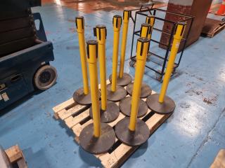 9 Safety Barrier Bollards by Vanguard