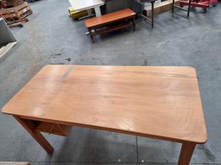 Vintage Wood Office Desk