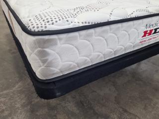 Queen Size Therapedic Medicoil HD Mattress with Base Frame