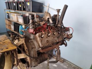 Ford Flathead V8 on Engine Stand