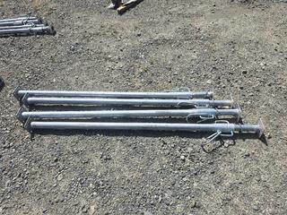 Adjustable steel props