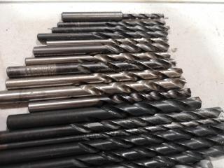 48x Assorted Jobber Type Drill Bits