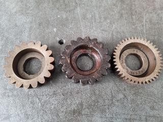 3 x Gear Shaper Cutters