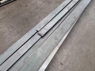 12x Assorted Flat Steel Lengths