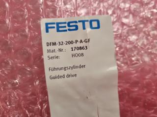 Festo Guided Actuator DFM-32-200-P-A-GF, New