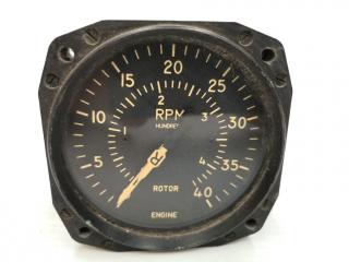 Aviation Engine Rotor Tachometer Indicator Gauge Unit