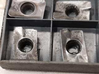 3x Partial Sets of Mill Cutter Index Inserts by Iscar & Sandvik