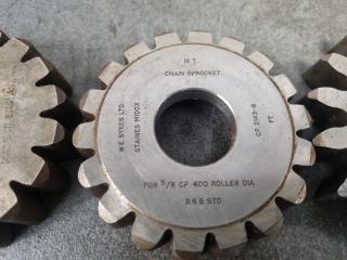 3 x Gear Shaper Cutters