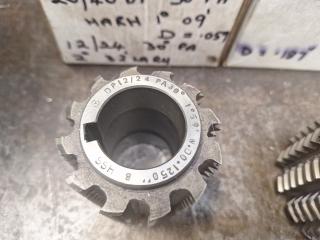 5 x Gear Hobber Cutters