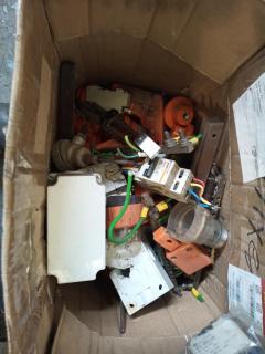 Large Box of Electrical Parts