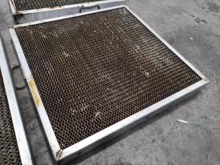 4x Commercial Kitchen Vent Filters