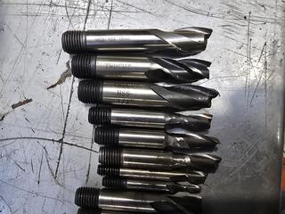 Large Lot of Milling Cutters 