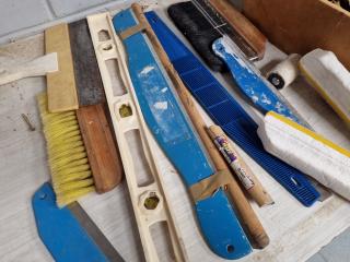 Custom Made Toolbox w/ Assorted Tools