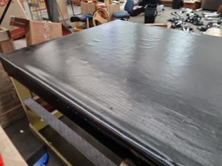 Large Wooden Workshop Table