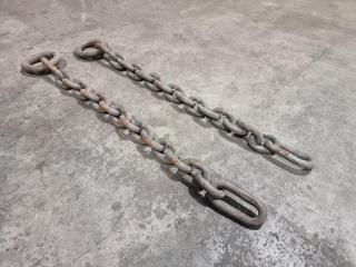 Pair of 870mm Lifting Chains