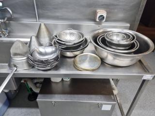 Stainless Bowls and Kitchenware 