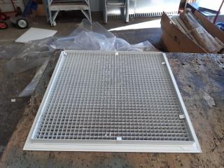 5 x Assorted Aluminum Vent Grilles