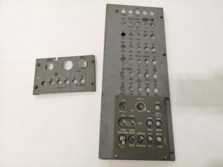 2x Helicopter Control Panel Units