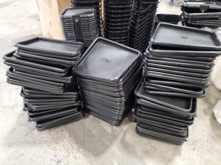 Assortment of Plastic Buckets & Lids