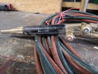 Oxy Acetylene Welding Torch w/ Hose and Regulator