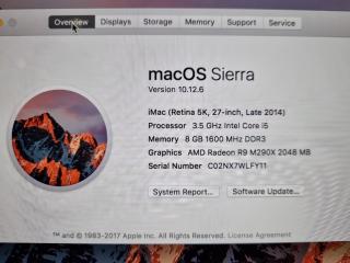 Apple iMac 27" Computer w/ Intel Core i5