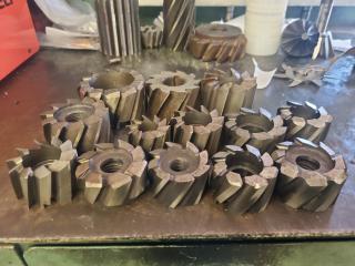 Assorted Milling Machine Tooling 