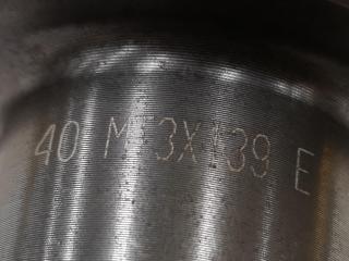 BT40 Milling Tool Holder Type 40 MT3X139 E