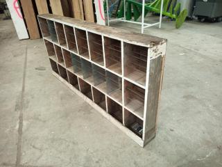 Timber Workshop Shelving Unit