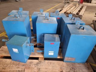 Pallet of Assorted Power Transformers