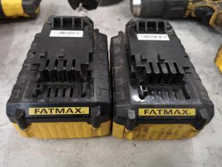 Stanley FatMax 18V Li-Ion Tool Set, Drill, Saw, Grinder, Impact Driver