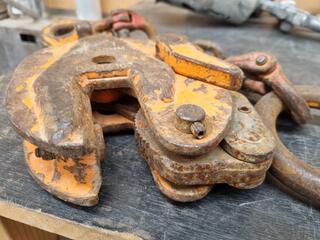 Plate Lifting Clamp Assembly, 1-Ton Capacity