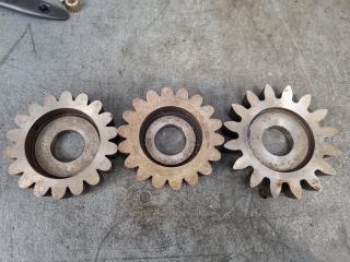 3 x Gear Shaper Cutters