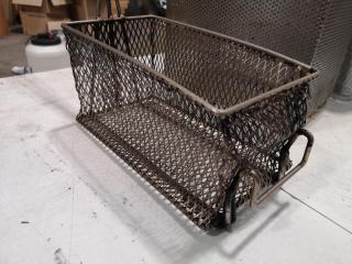 5x Assorted Comnercial Deep Fryer Baskets