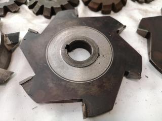 10x Assorted Gear Mill Cutters