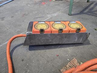 Three Phase Extension Cable with Multi Board 