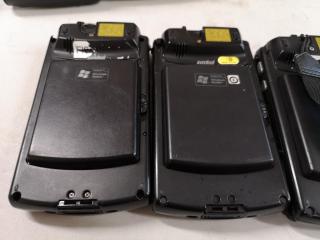 4x Symbol Motorola MC50 Mobile Handheld Computers w/ Charging Cradles