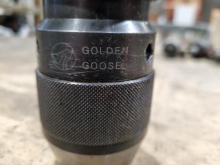 Golden Goose 16mm Keyless Drill Chuck w/ Morse Taper No.4