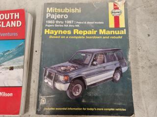 3 Haynes Manuals and 4 x 4 Book 