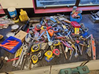 Large Assortment of Hand Tools, Workshop Parts, Accessories, & More