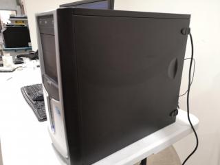 Custom Desktop Computer w/ Intel Core i7, Monitor, & Accessories